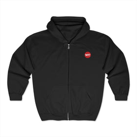 The Why Files Everything  Unisex Heavy Blend™ Full Zip Hoodie - 0