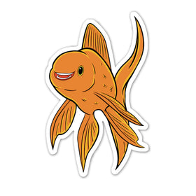 Hecklefish Diecut Sticker