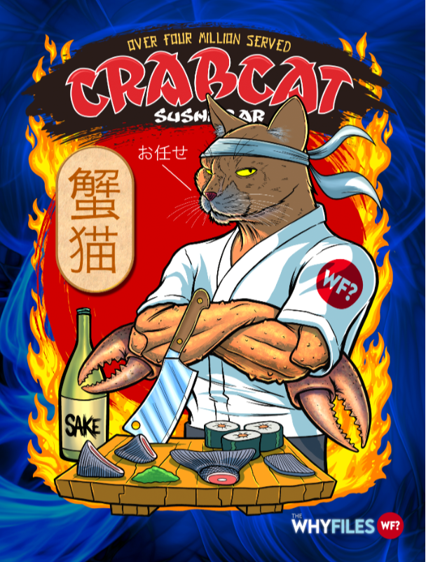 4M Crabcat Sushi Celebration Poster SIGNED BY AJ!!