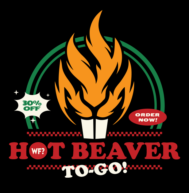 Hot Beaver To Go T-Shirt