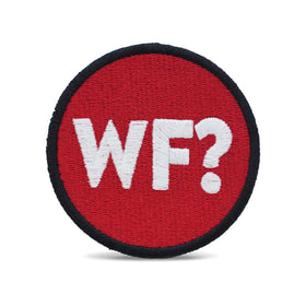 WF Logo Iron On Embroidered Patch 3 inches