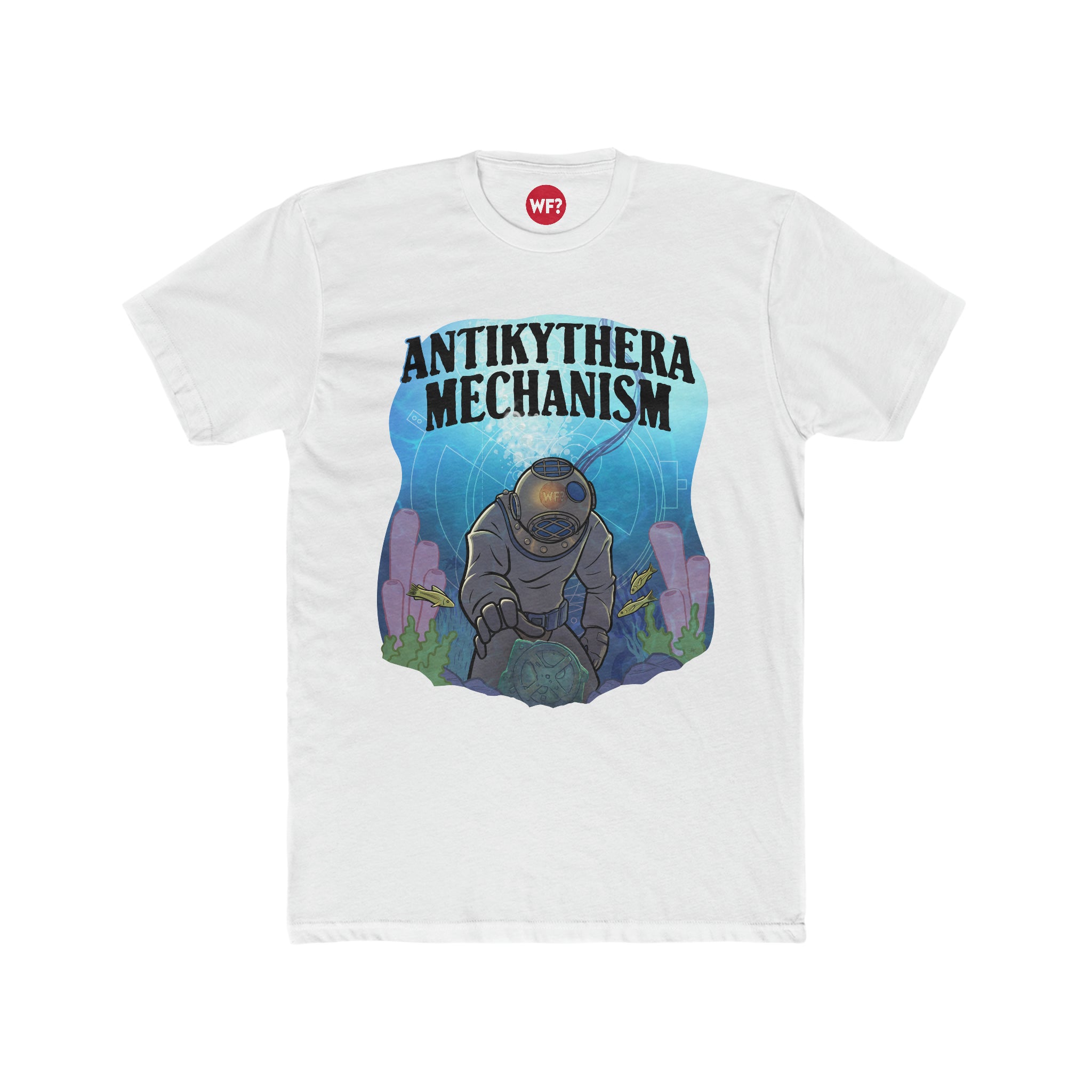 Buy solid-white 10/12 Antikythera Mechanism Limited T-Shirt
