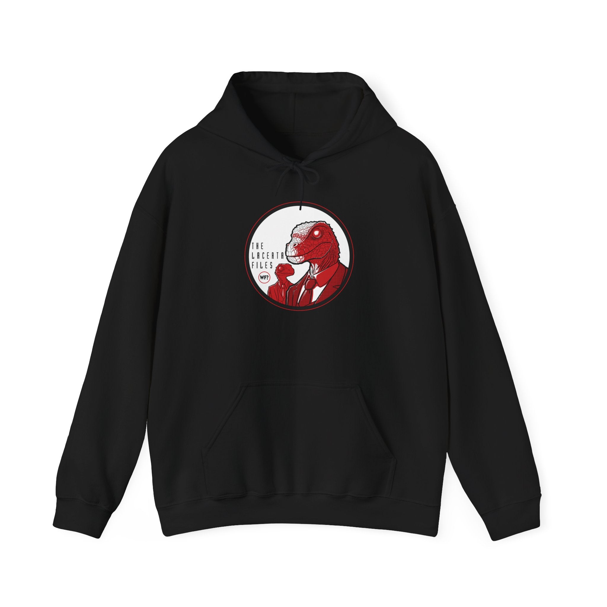 Buy black 1/2 Lacerta Files Limited Unisex Heavy Blend™ Hooded Sweatshirt