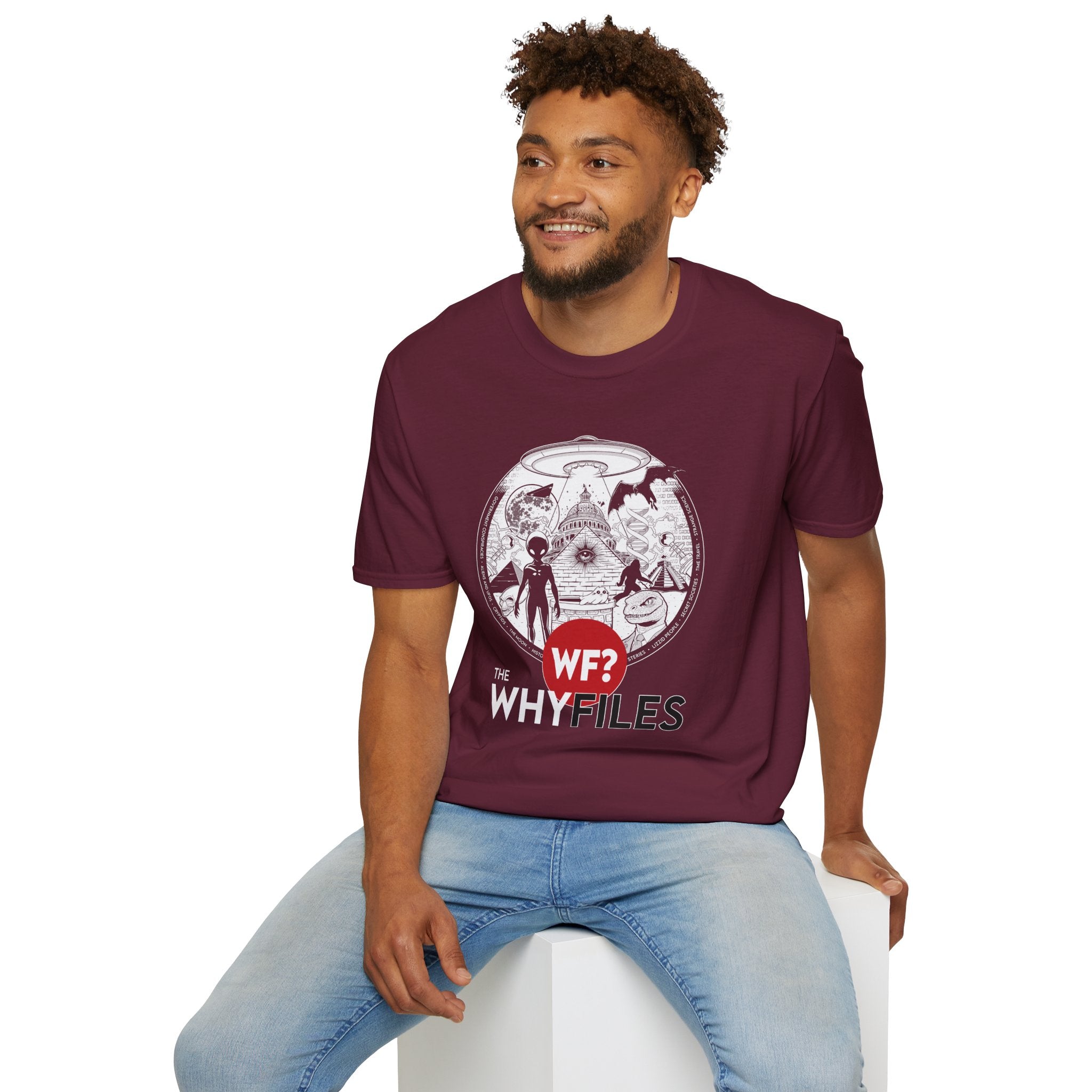 The WHY Files Everything Shirt - Unisex Softsylte