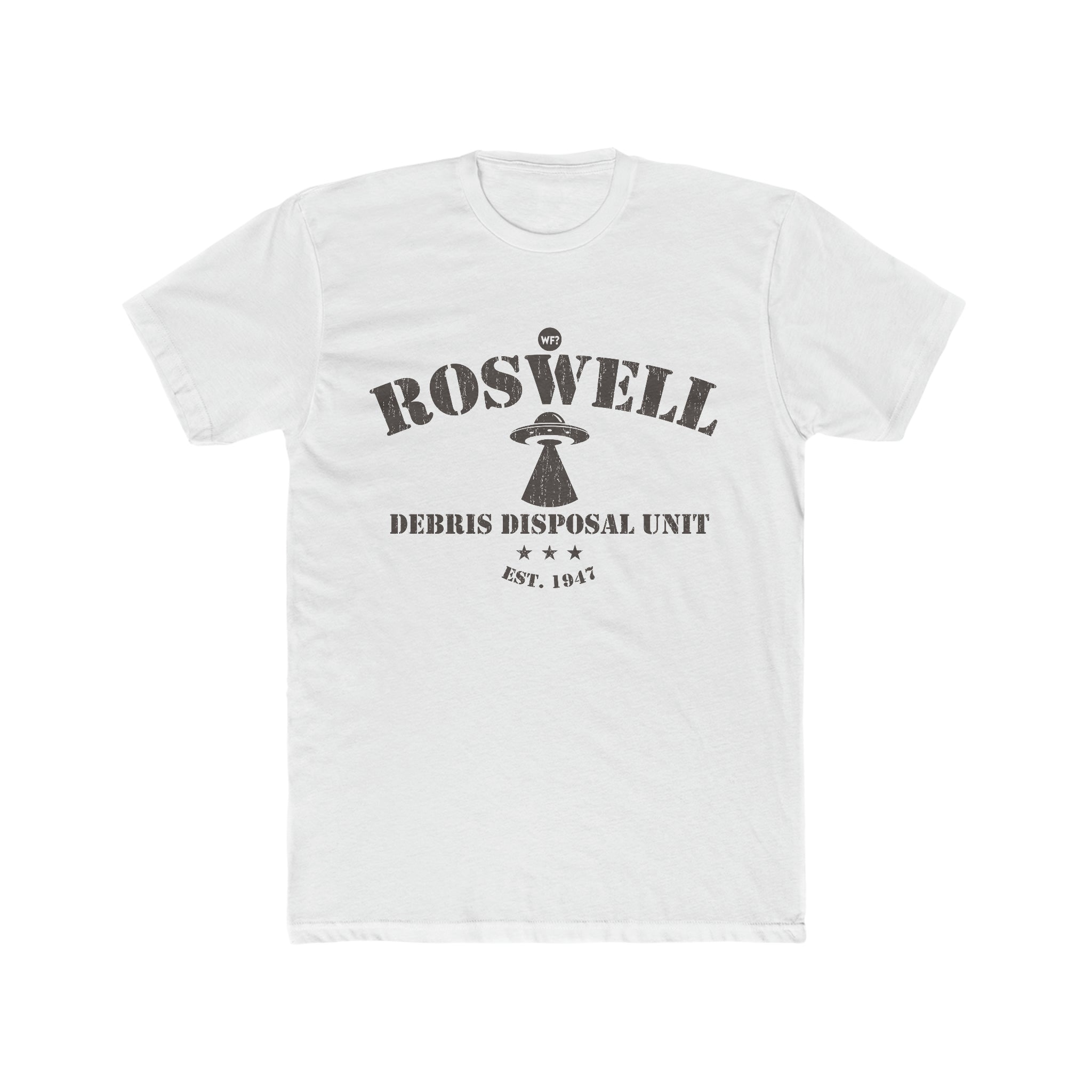 Buy solid-white Roswell Limited Unisex T-Shirt