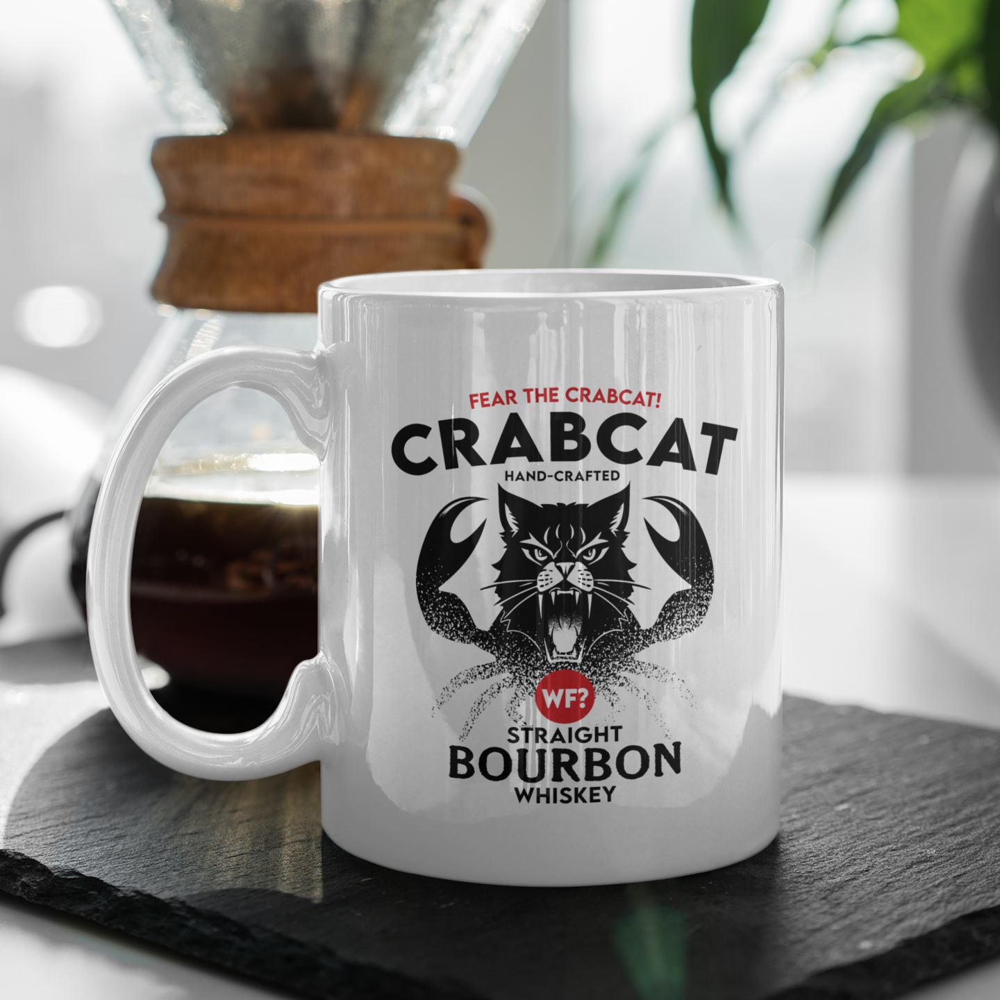Crabcat Whiskey Mug 20oz