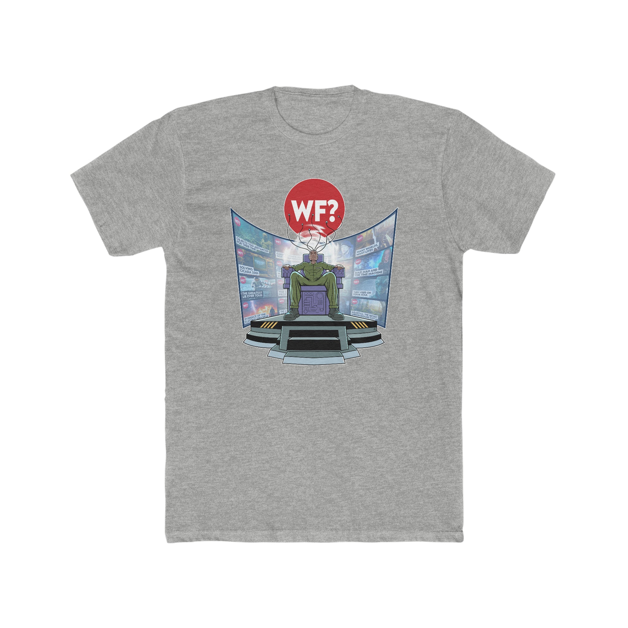 Buy heather-grey 11/30 Project Looking Glass Limited Crew T-Shirt