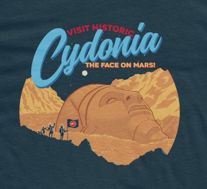 Face of Mars Unisex T-Shirt - 0
