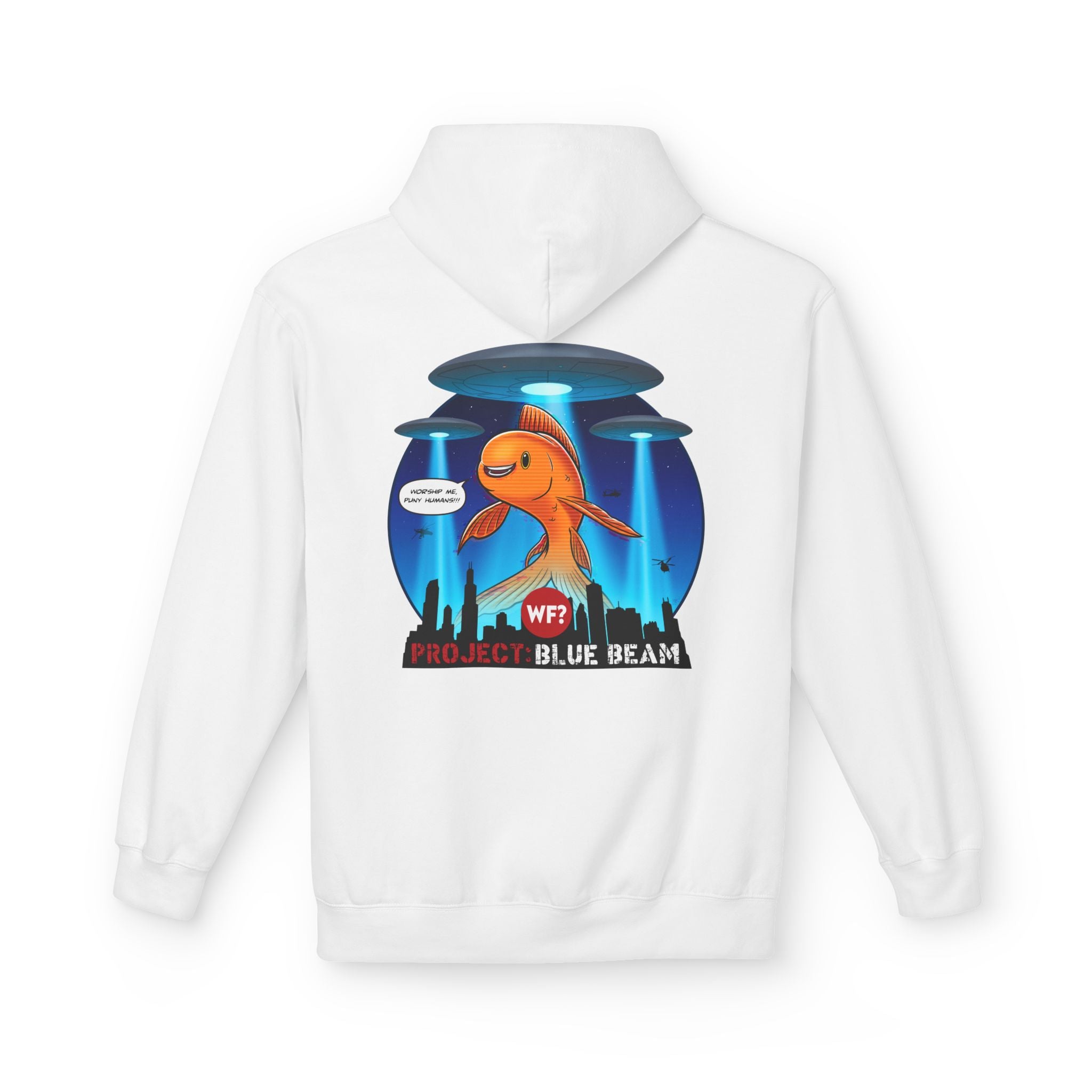 10/8 Project Blue Beam Limited Edition Unisex Lightweight Hooded Sweatshirt