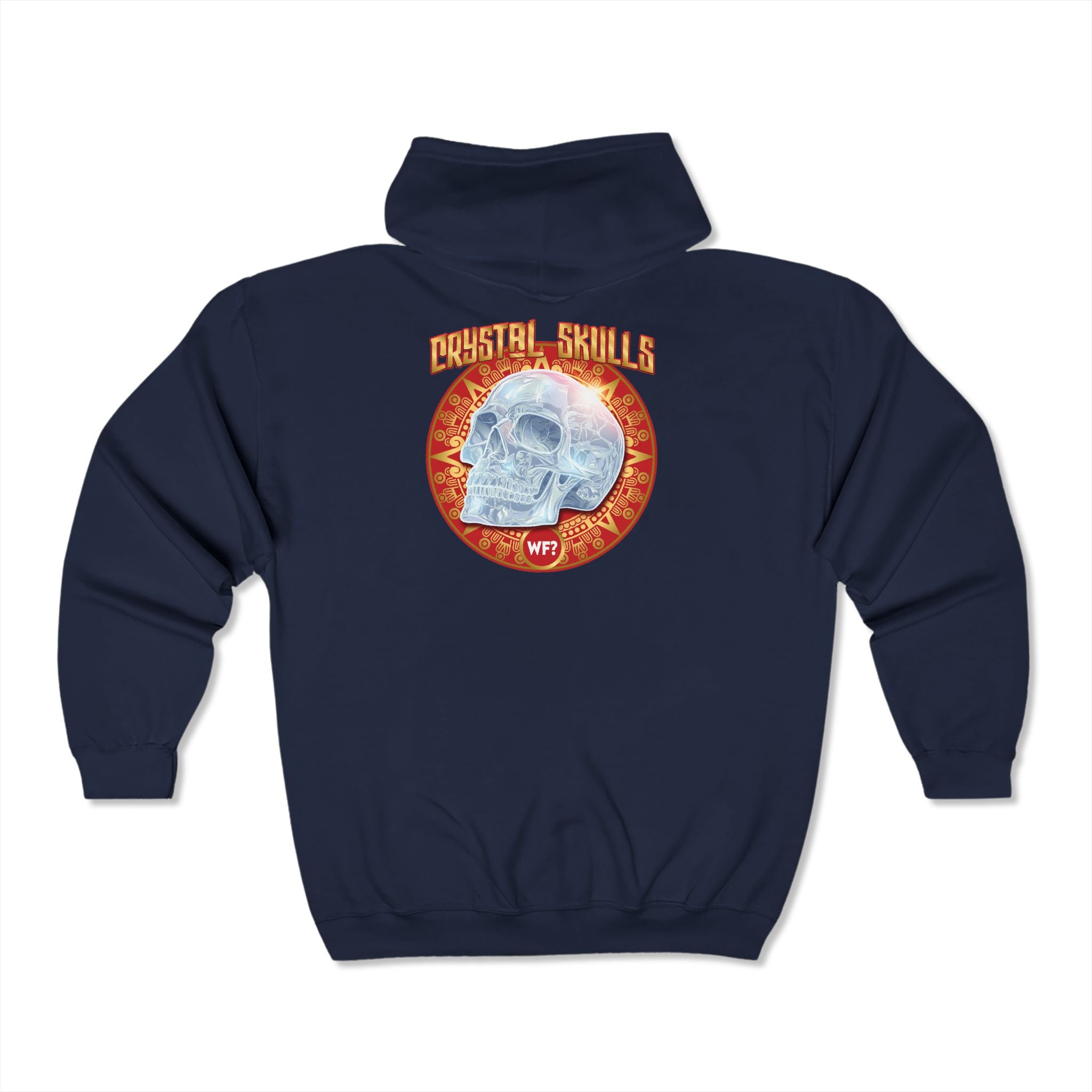 2/13 Crystal Skulls Limited Zip Hoodie Unisex Heavy Blend™ Sweatshirt