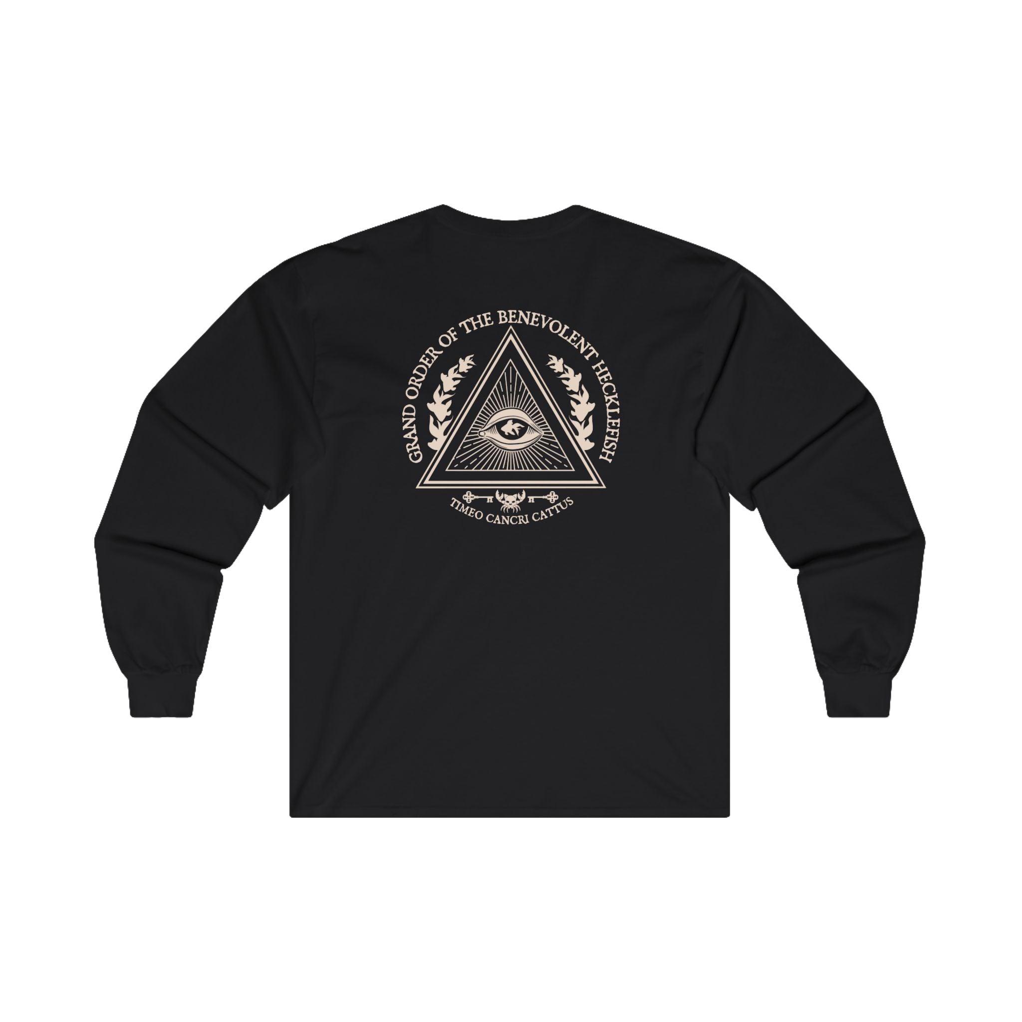 Buy black Benevolent Order Patreon Exclusive Unisex Ultra Cotton Long Sleeve Tee