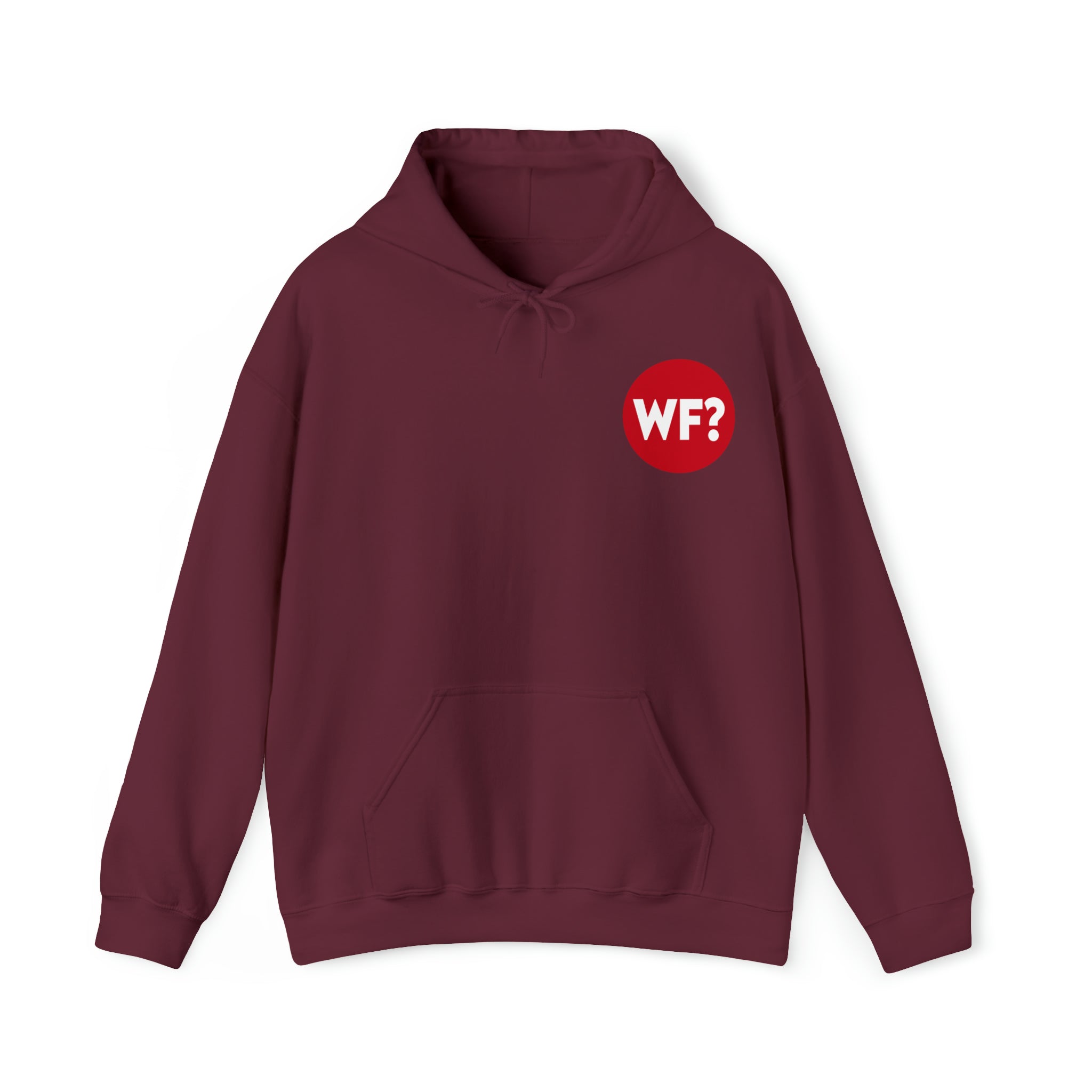 Buy maroon TWF Small Logo Unisex Heavy Blend™ Hooded Sweatshirt
