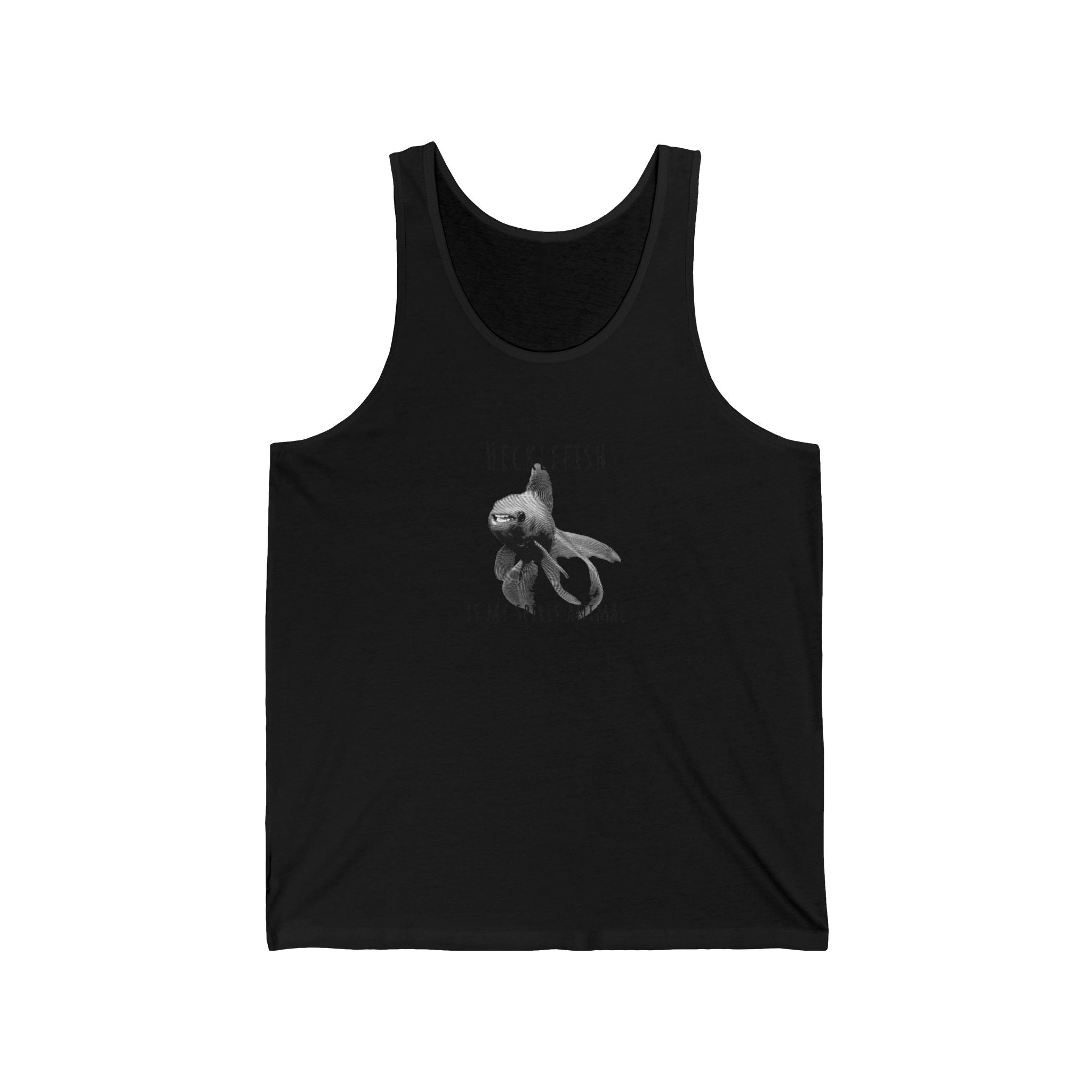 Hecklefish Spirit Animal Unisex Heavy Cotton Tank Top