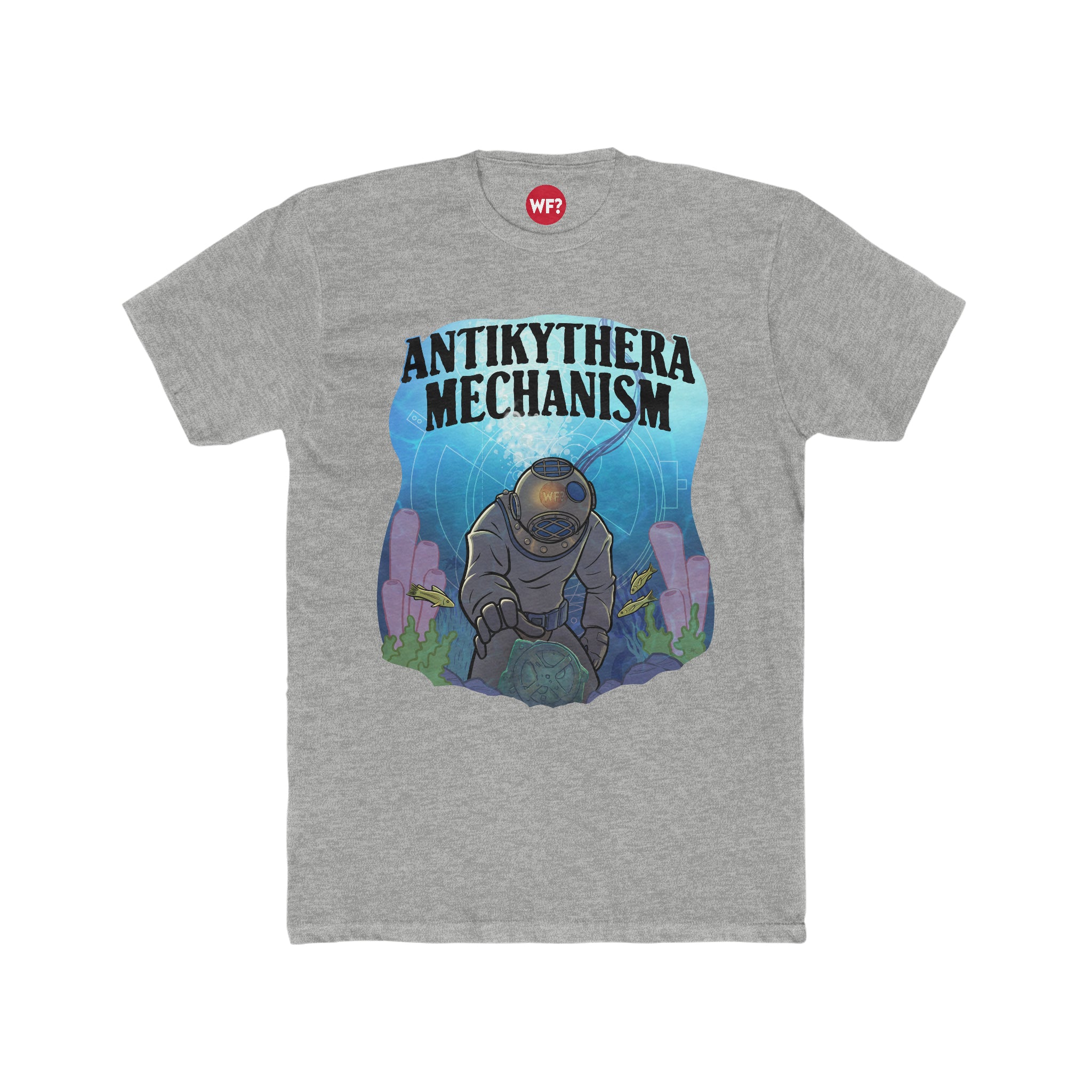 Buy heather-grey 10/12 Antikythera Mechanism Limited T-Shirt