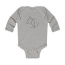 BE/KNOW Infant Long Sleeve Bodysuit-3