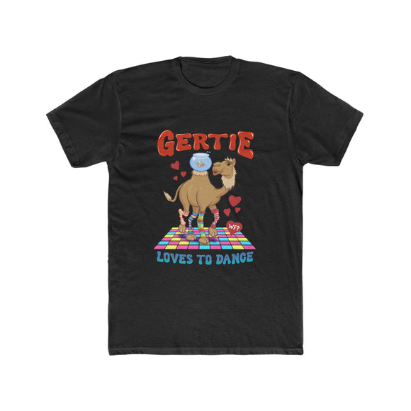 Gertie Loves to Dance Unisex Cotton Crew Tee