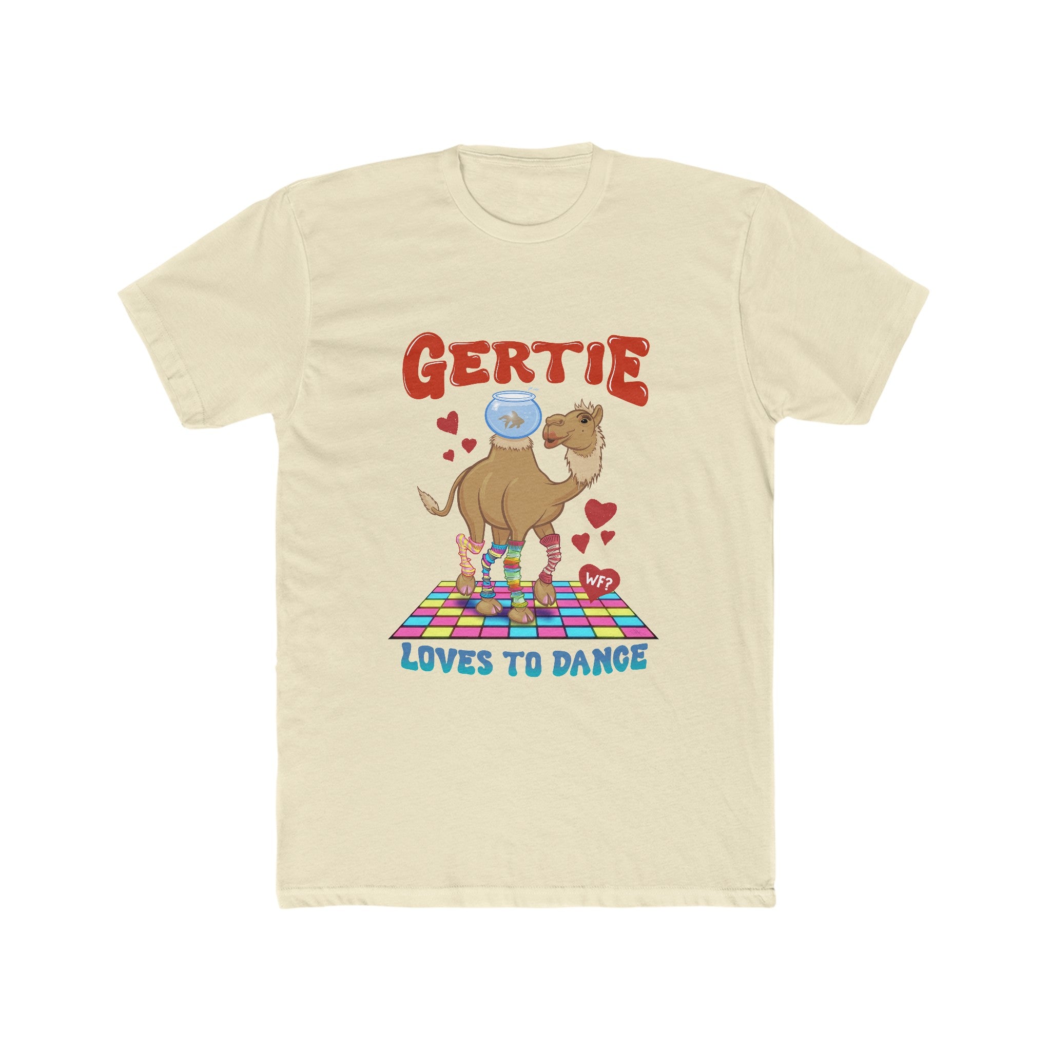 Gertie Loves to Dance Unisex Cotton Crew Tee - 0