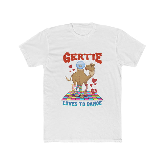 Gertie Loves to Dance Unisex Cotton Crew Tee