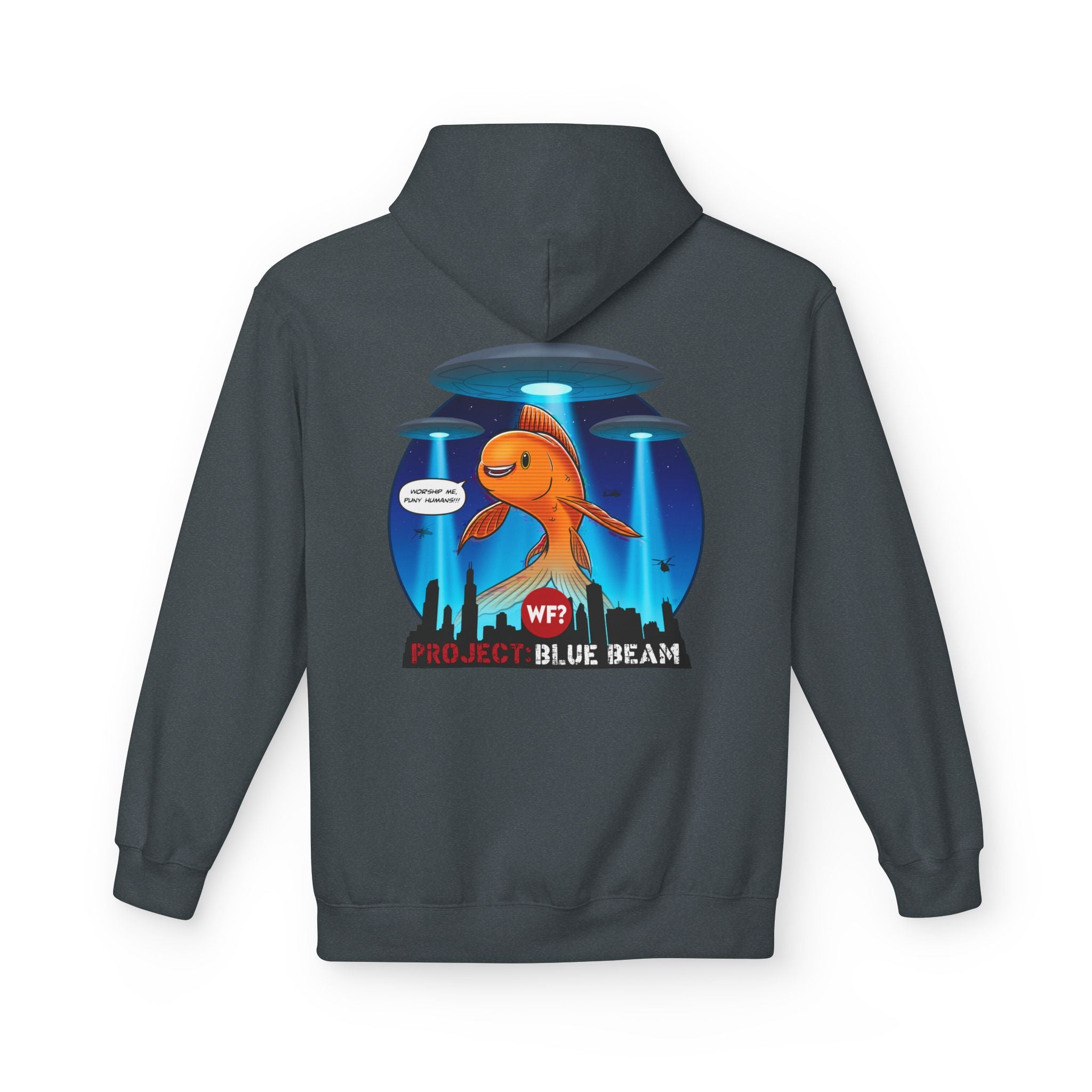 10/8 Project Blue Beam Limited Edition Unisex Lightweight Hooded Sweatshirt