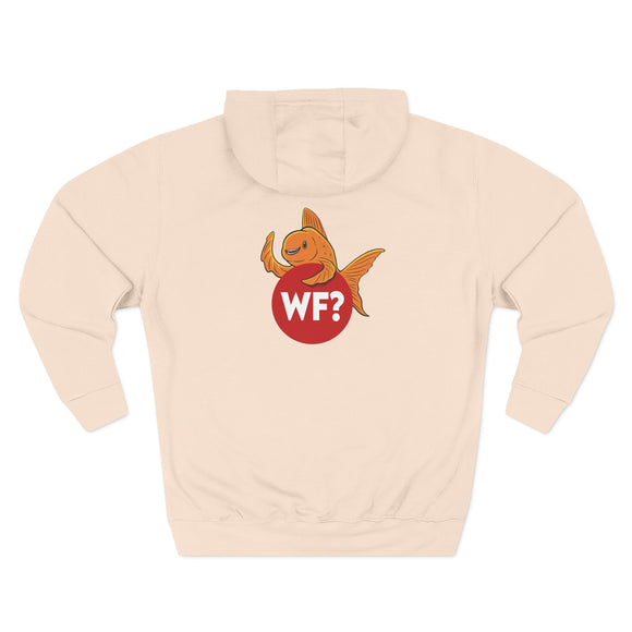 Three-Panel Fleece Hoodie