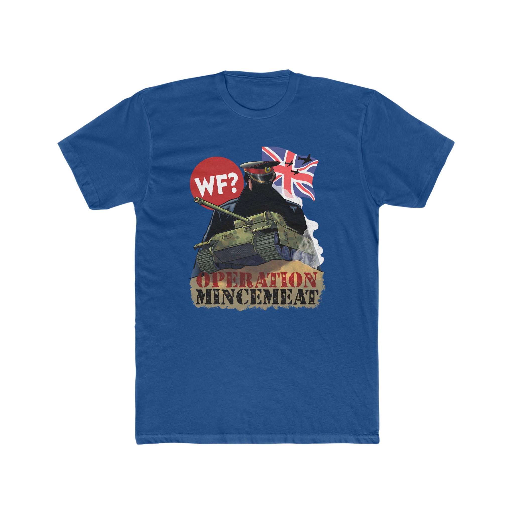 Buy solid-royal Operation Mincemeat Limited T-Shirt