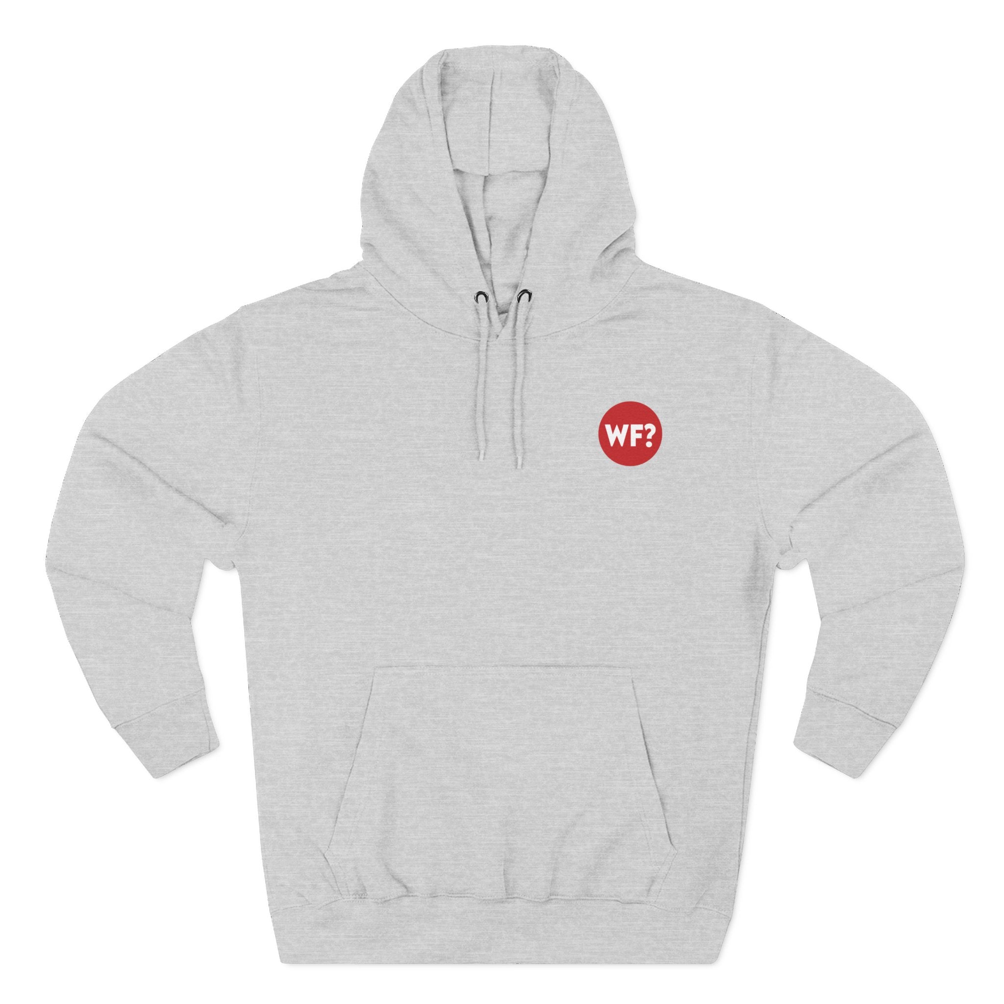 Three-Panel Fleece Hoodie - 0