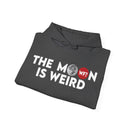 The Moon is Weird Hooded Sweatshirt-8