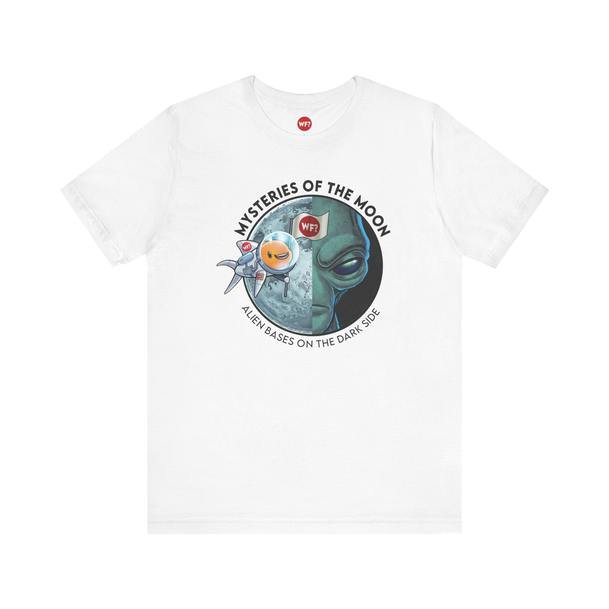 Buy white 6/13 Alien Bases Dark Side of the Moon Limited Short Sleeve Tee