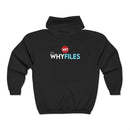New Why Files Logo - Full Zip Hooded Sweatshirt-1