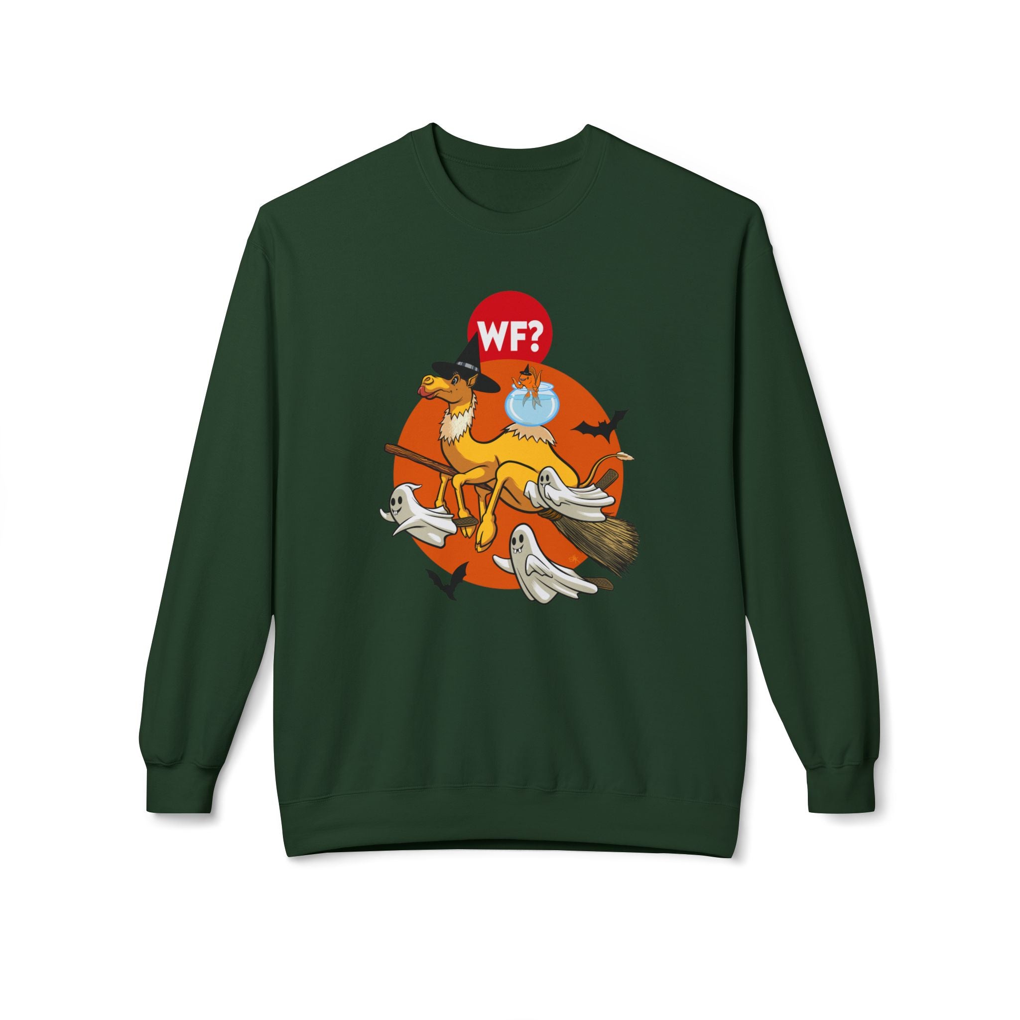 Happy Heckleween! Unisex Midweight Softstyle Fleece Crewneck Sweatshirt - 0