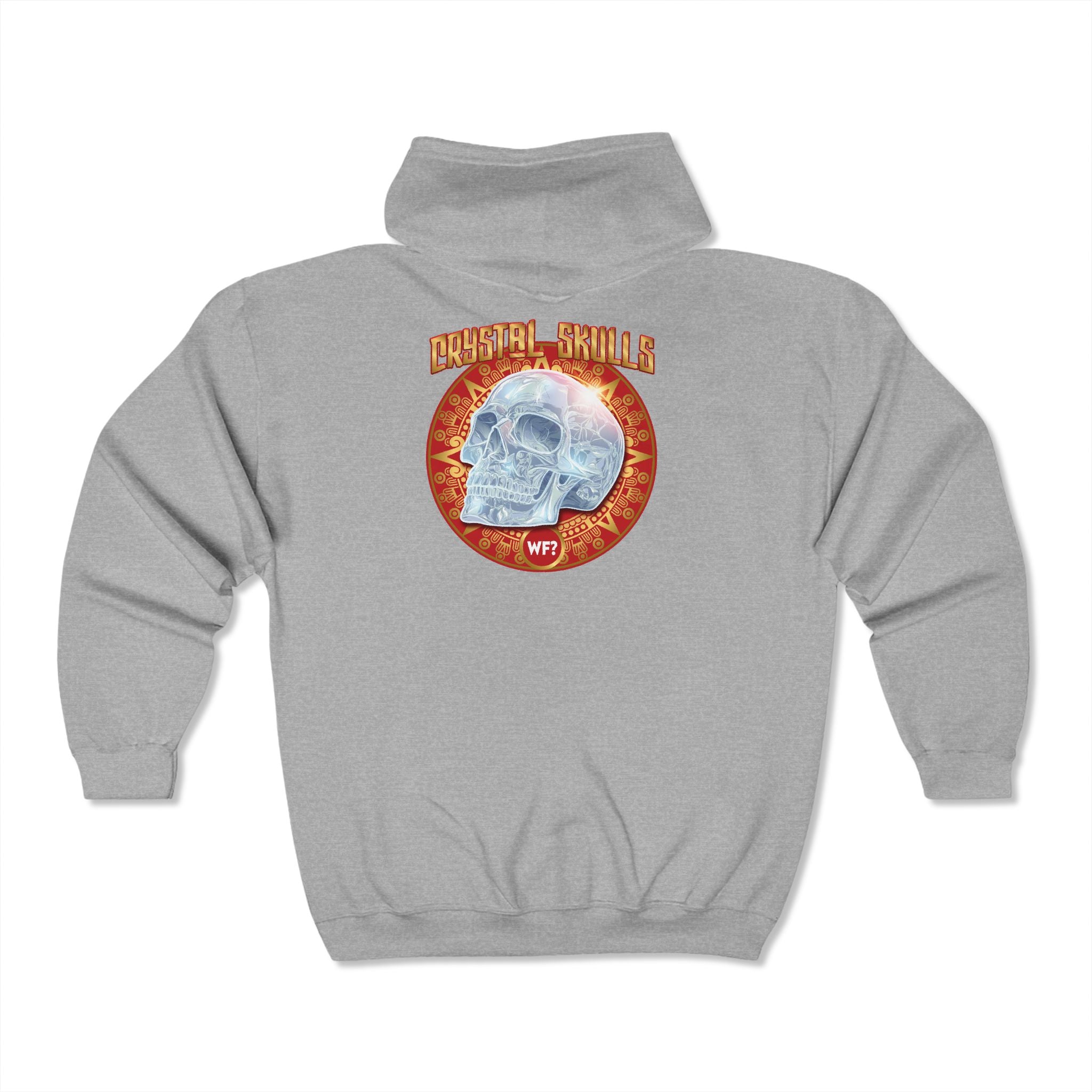 2/13 Crystal Skulls Limited Zip Hoodie Unisex Heavy Blend™ Sweatshirt