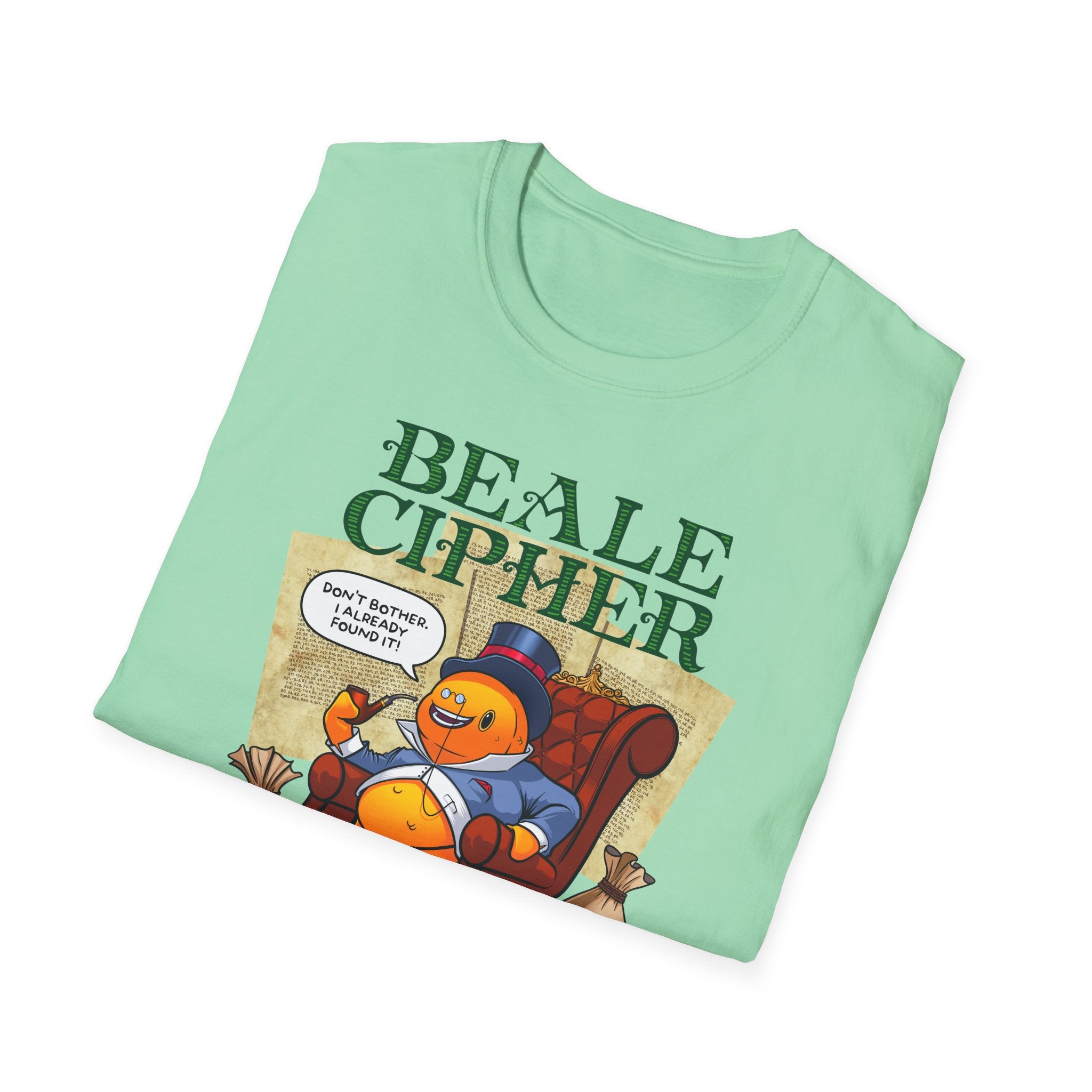 1/9 Beale Cipher Limited Unisex Softstyle T-Shirt