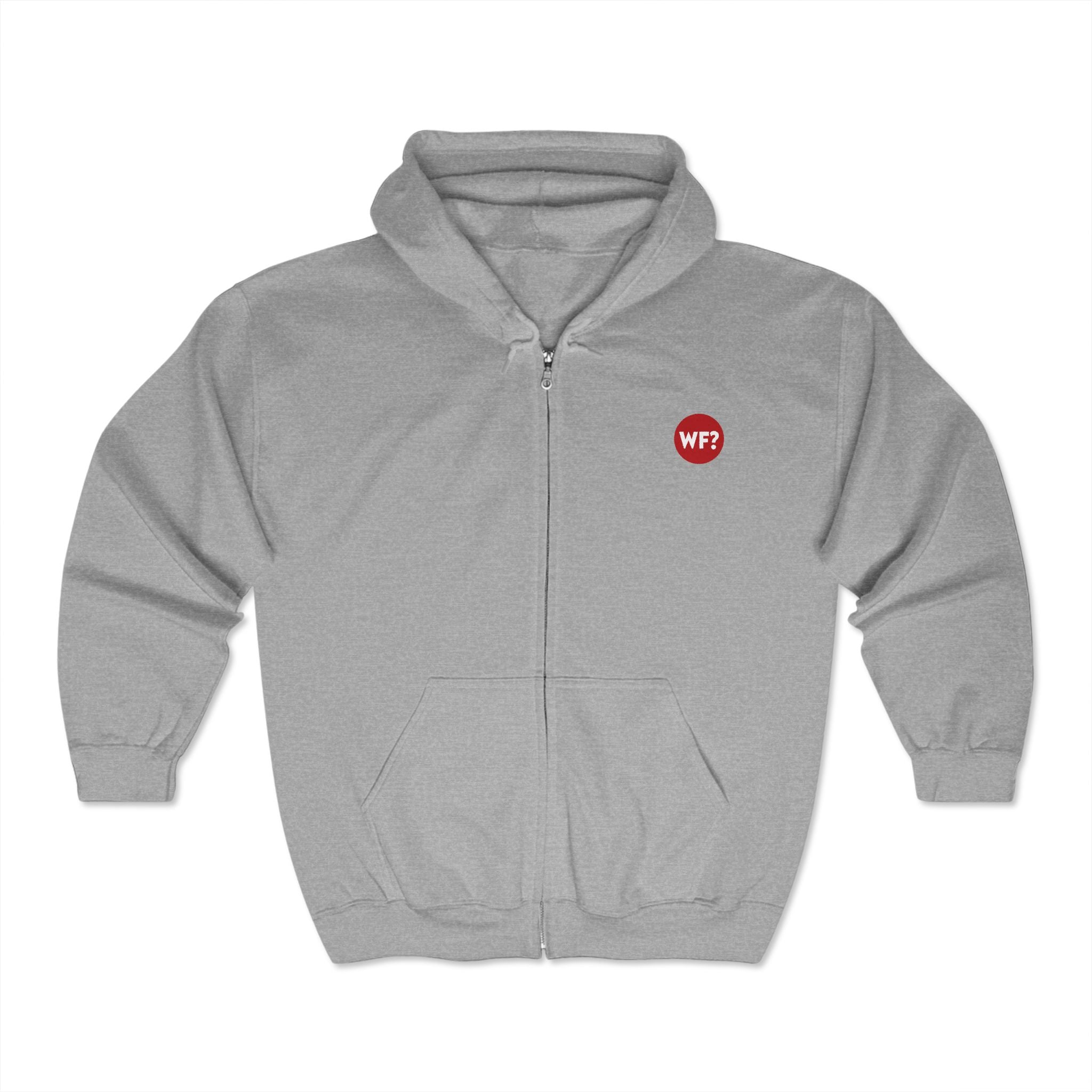 Buy sport-grey 2/20 Cold Cryptids of Antartica Full Zip Hooded Sweatshirt