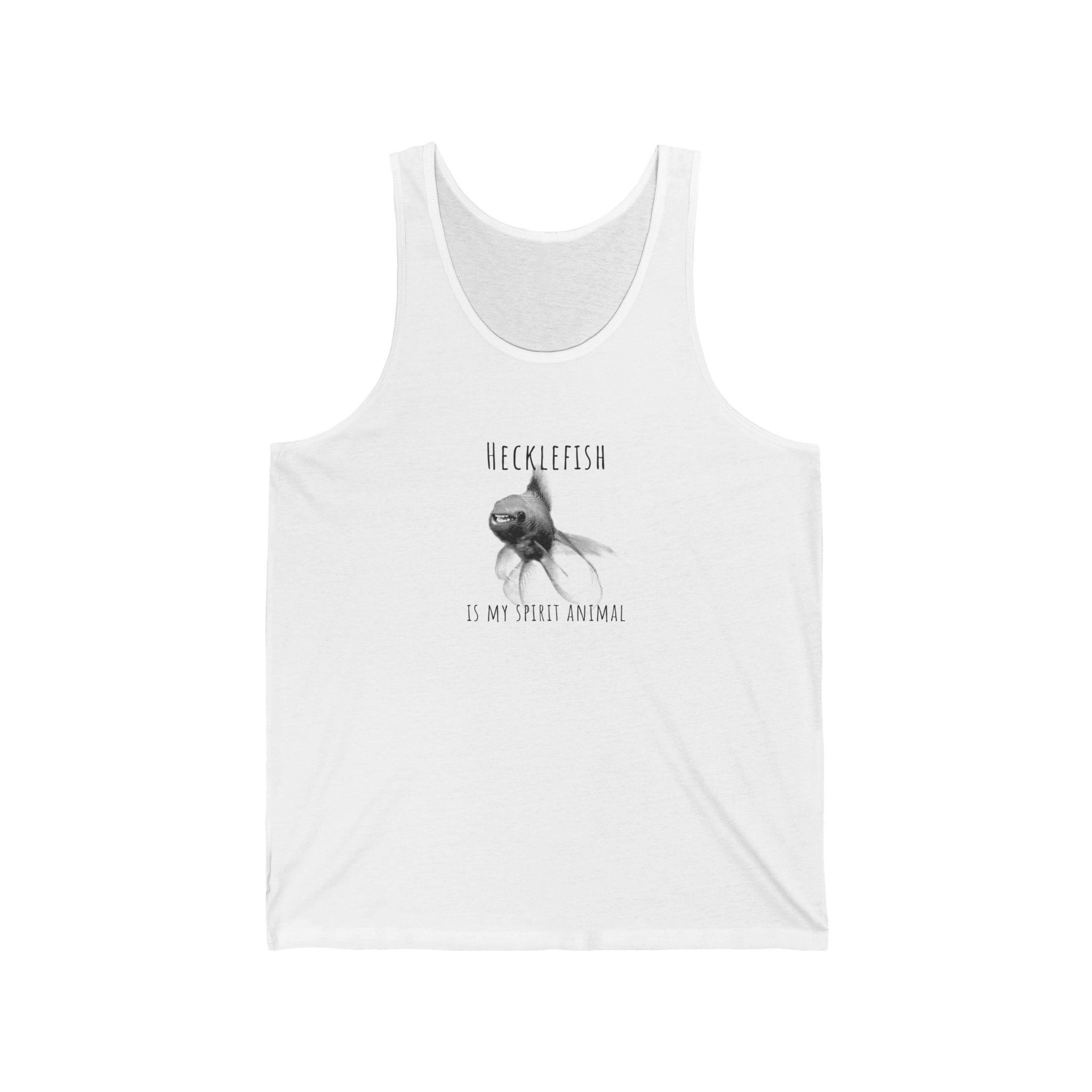 Hecklefish Spirit Animal Unisex Heavy Cotton Tank Top