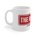 The Basement Podcast - White Mug 11oz-3