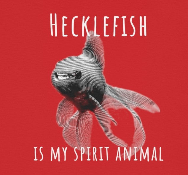 Hecklefish Spirit Animal Unisex Heavy Cotton Tank Top - 0
