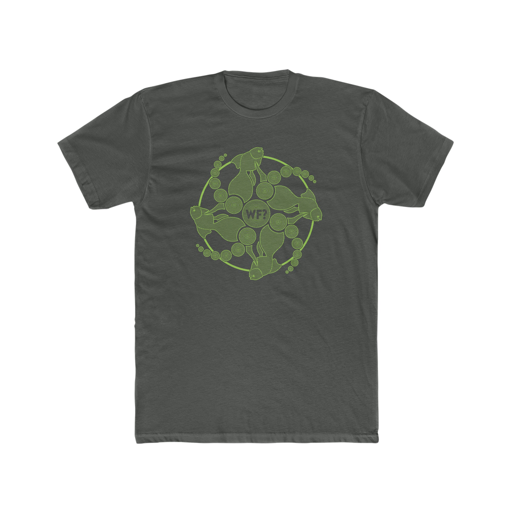 Buy solid-heavy-metal Crop Circles Limited T-Shirt