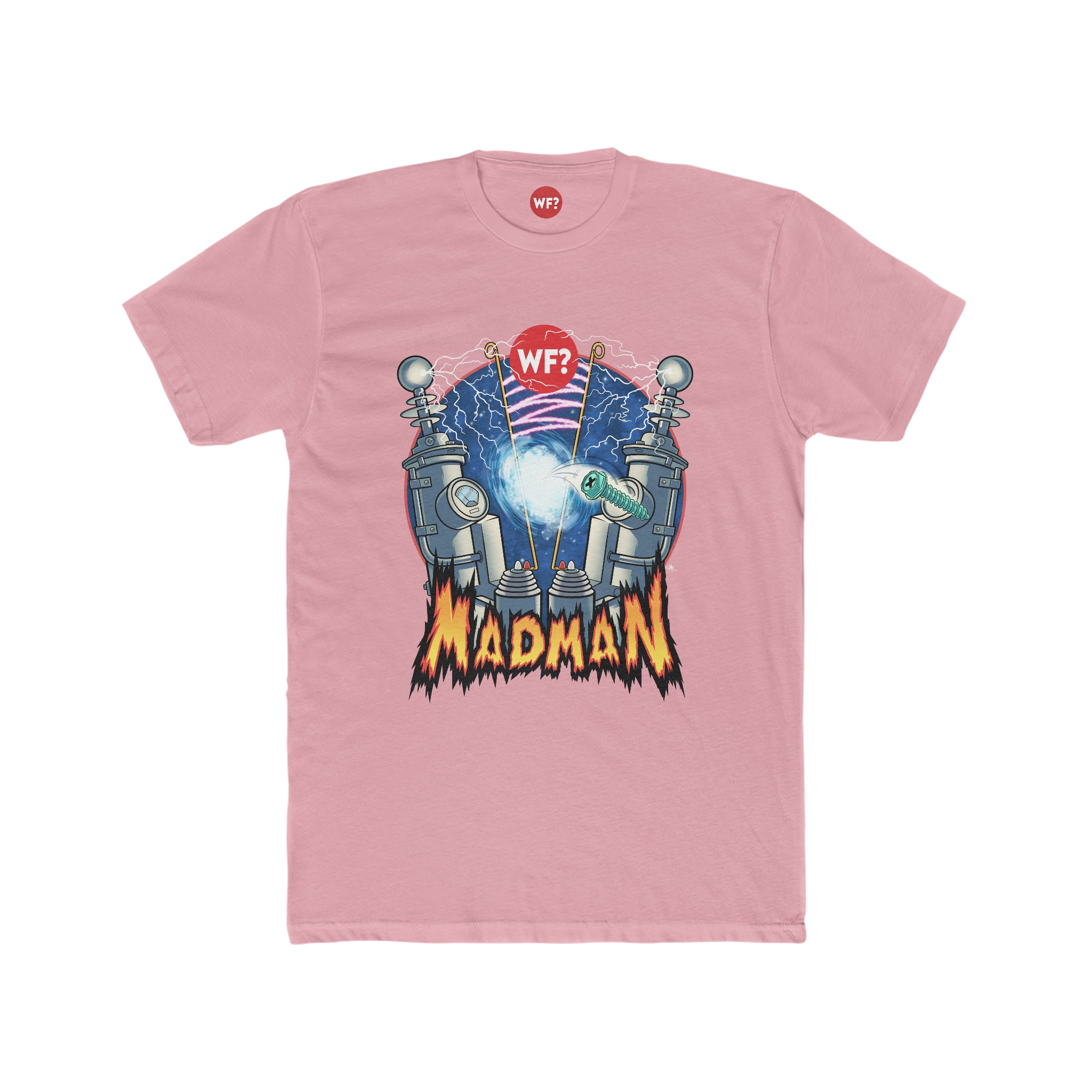 Buy solid-light-pink Madman Marcum  Limited T-Shirt