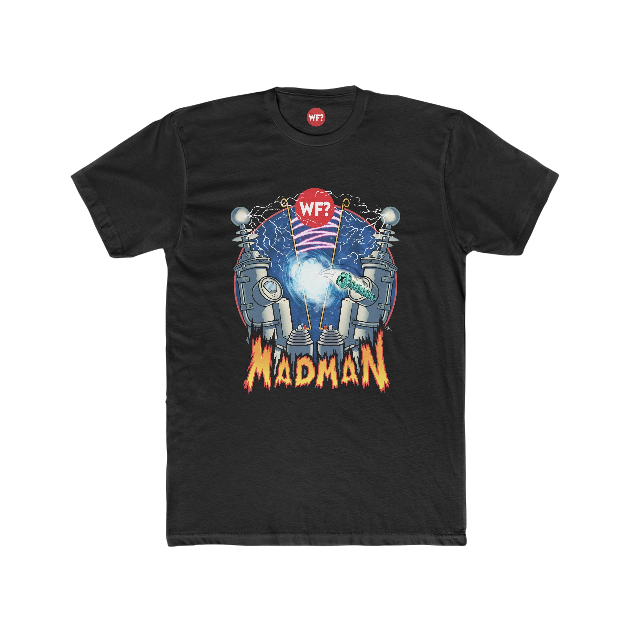Buy solid-black Madman Marcum  Limited T-Shirt