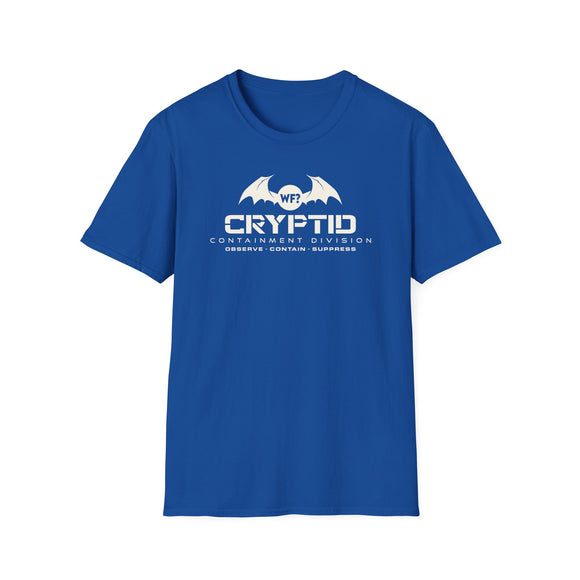 Cryptid Containment Division - Limited Edition Unisex Softstyle T-Shirt