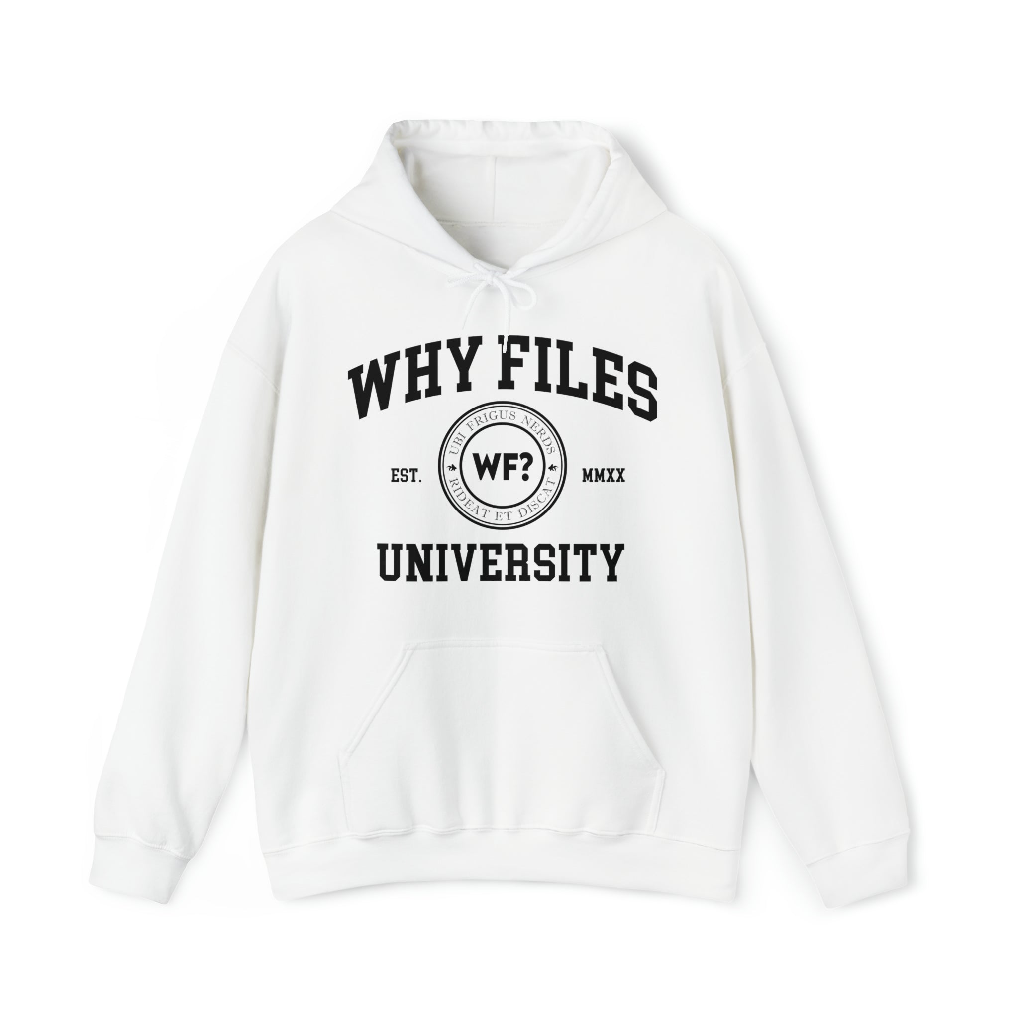 Buy white WF University Unisex Hoodie