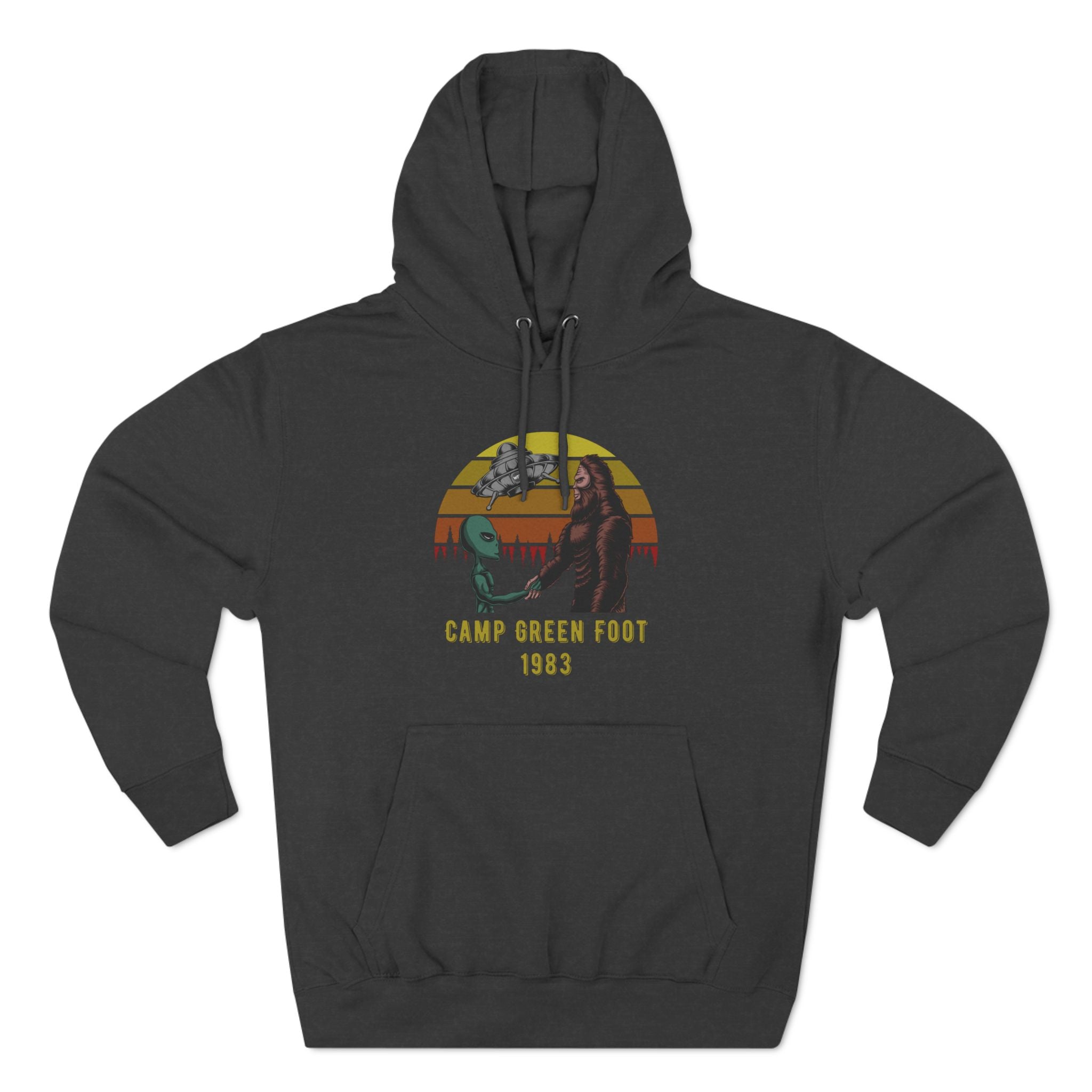 Camp Green Foot 1983 Unisex Pullover Hoodie