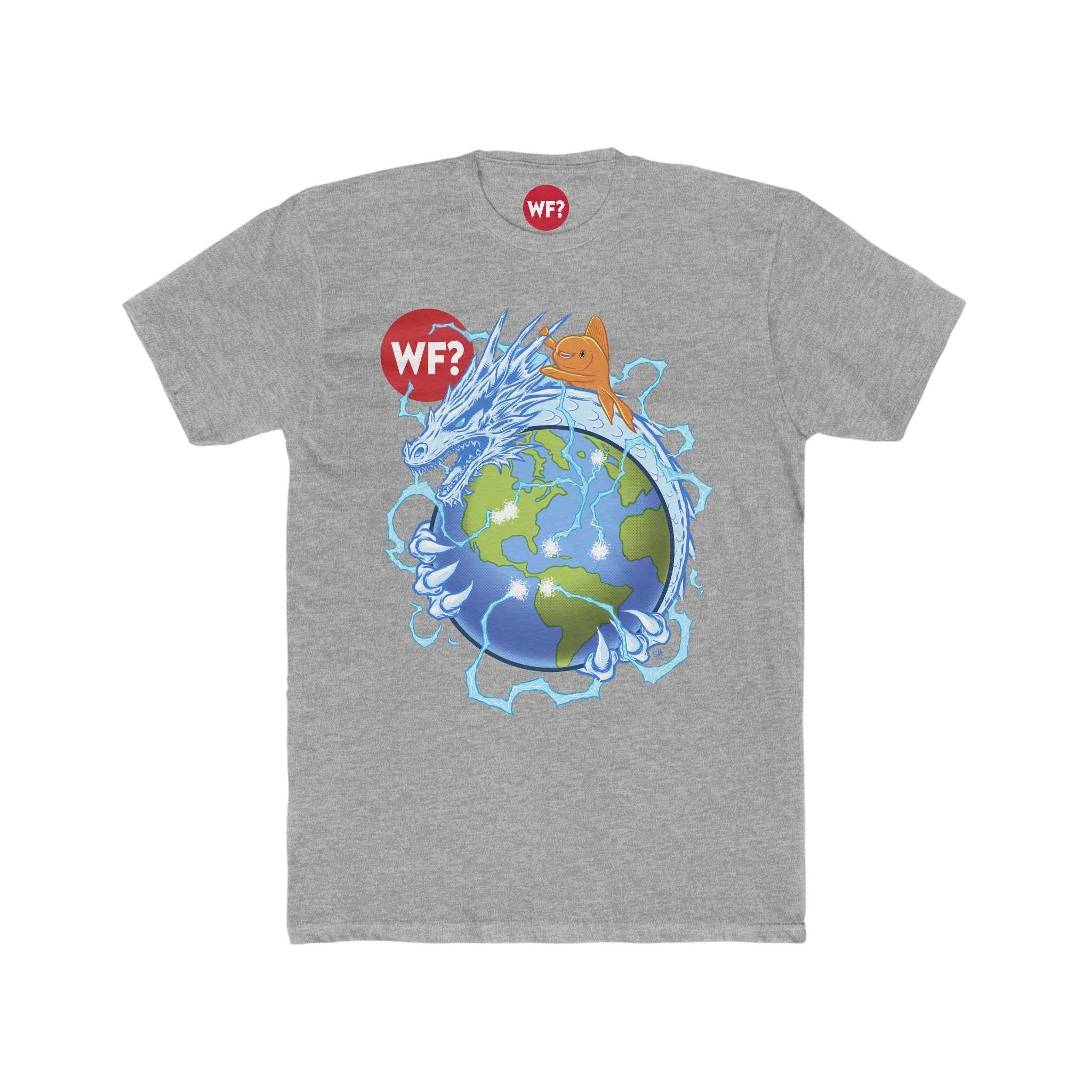 Buy heather-grey Electric Universe Limited T-Shirt