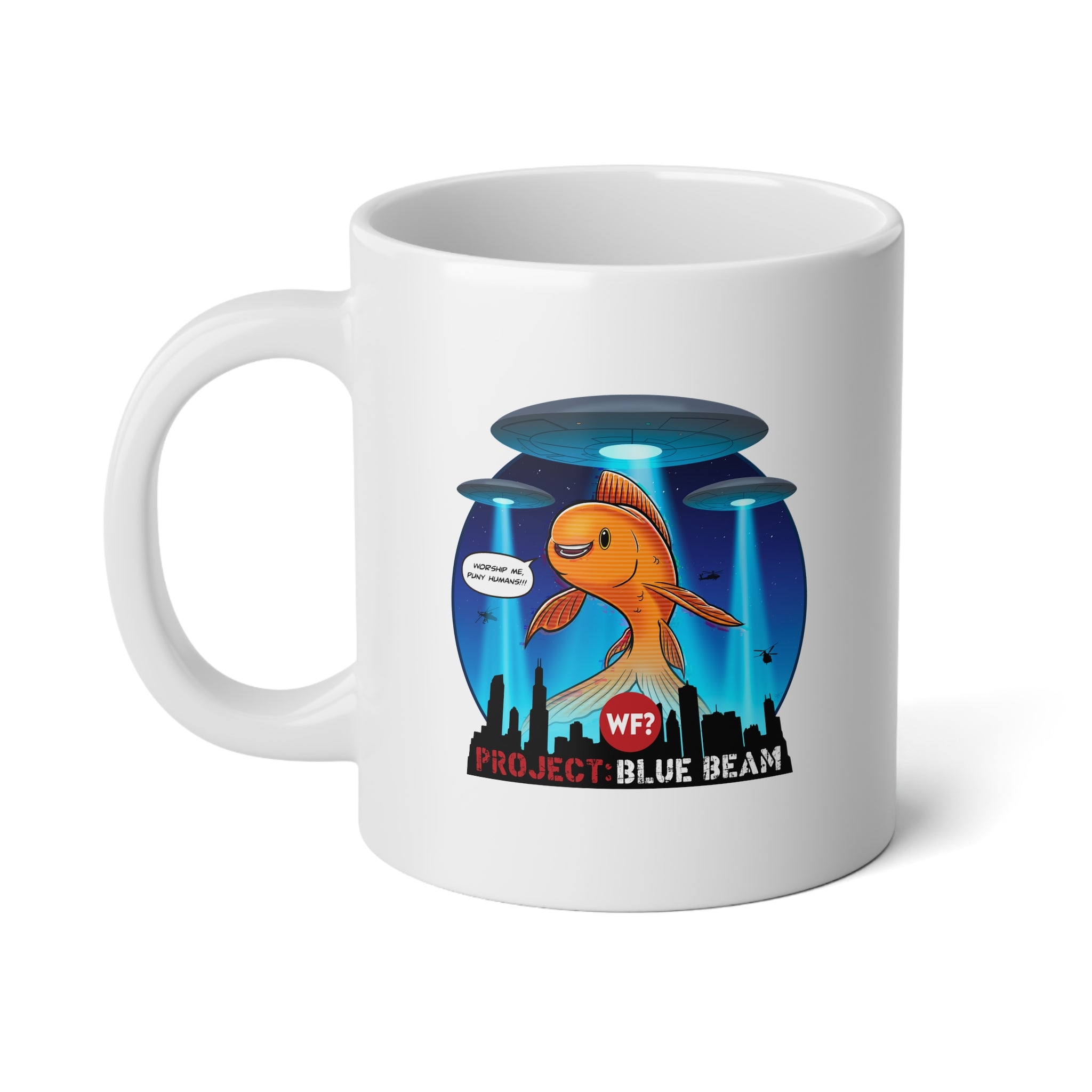 10/8 Project Blue Beam Limited Edition Jumbo Mug, 20oz