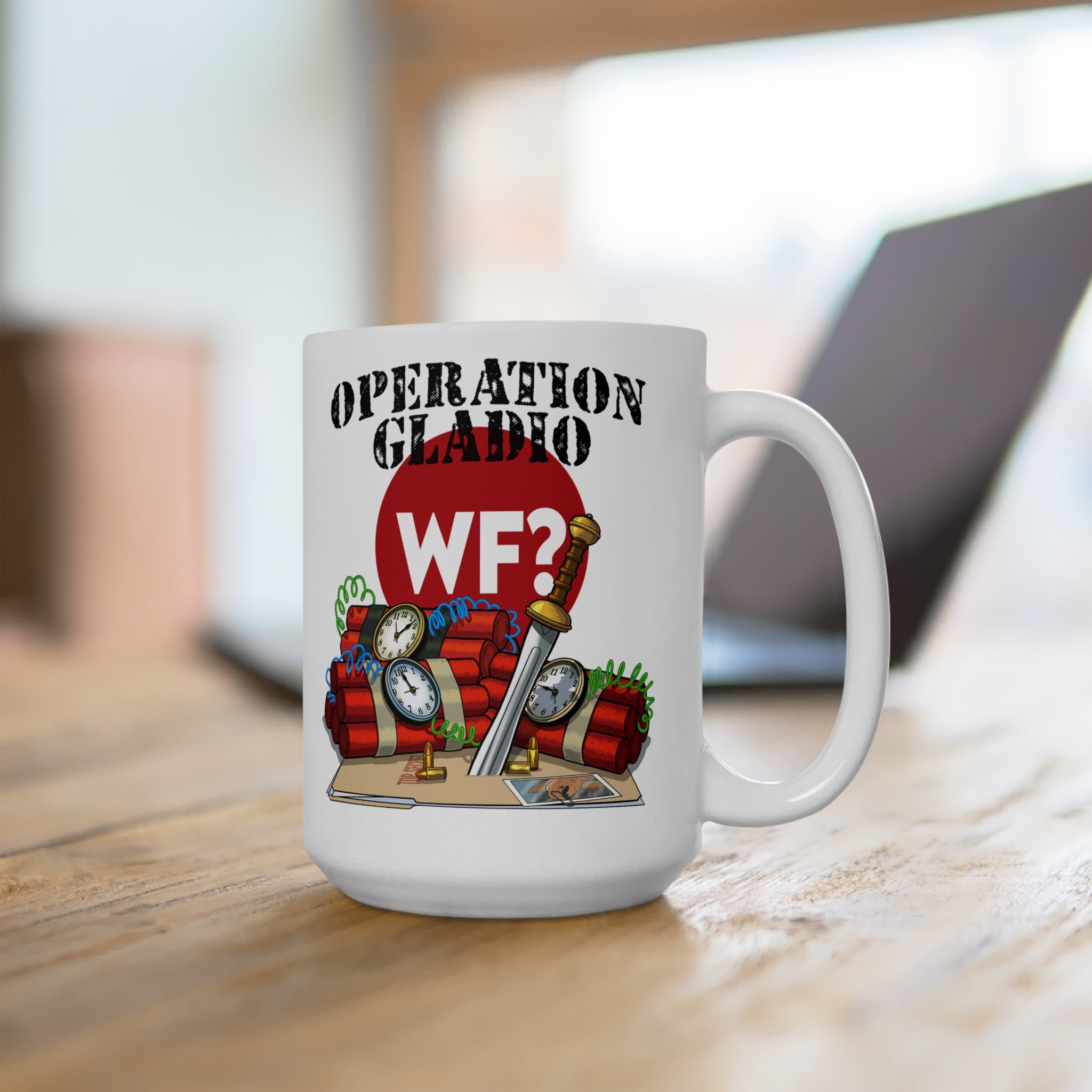 7/05 Operation GLADIO Limited Ceramic Mug 15oz