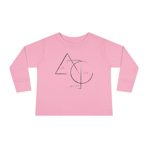 BE/KNOW Toddler Long Sleeve Tee