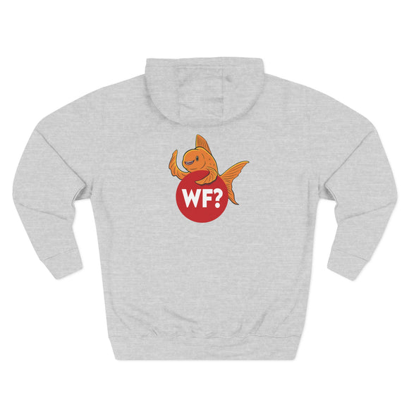 Three-Panel Fleece Hoodie