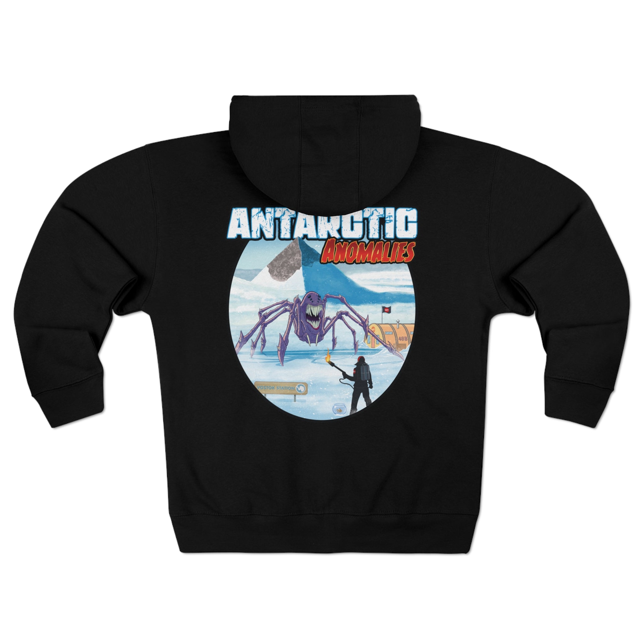 Buy black 2/22 Antarctic Anomalies Limited Full Zip Hoodie