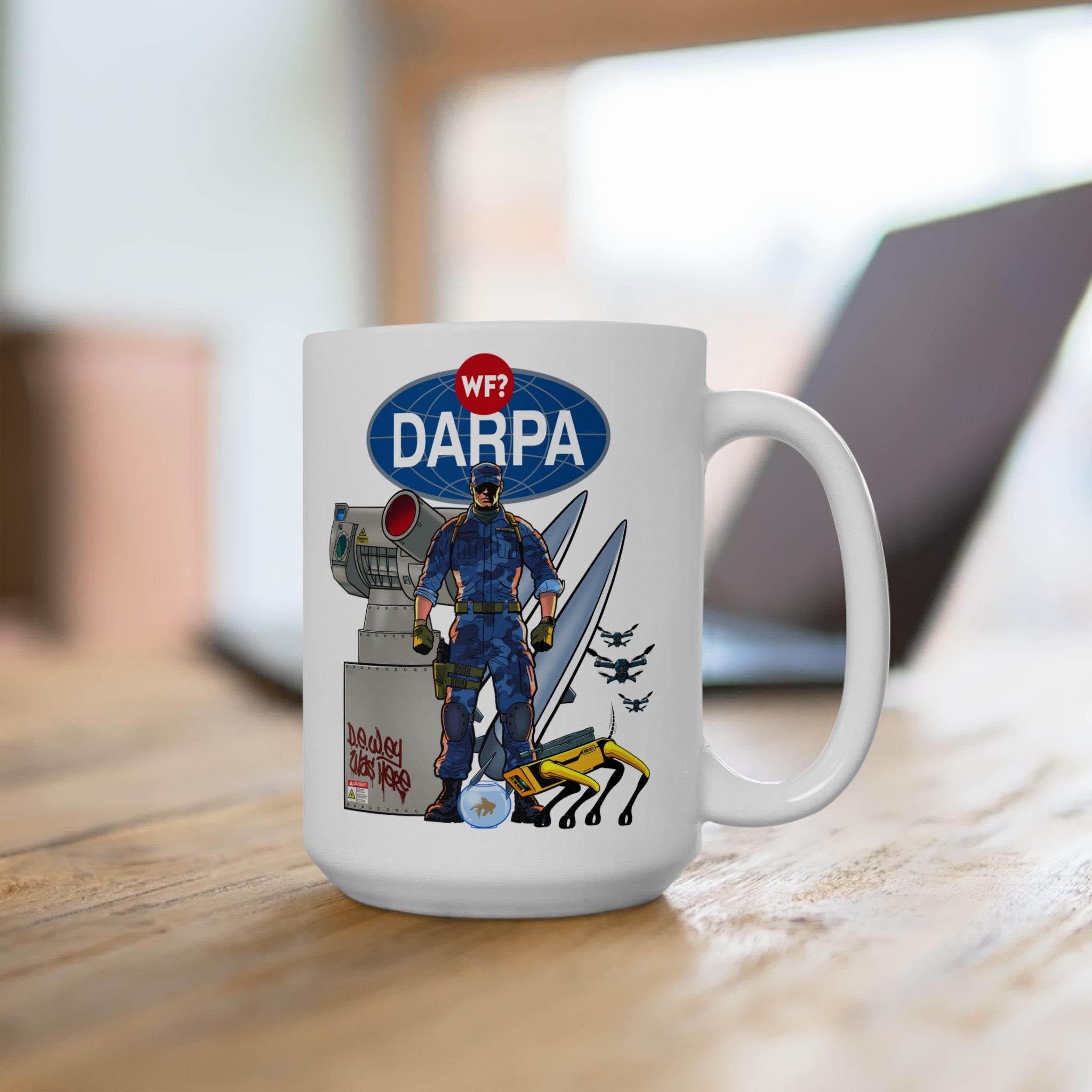 6/27 DARPA Limited Ceramic Mug 15oz