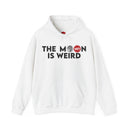 The Moon is Weird Hooded Sweatshirt-3